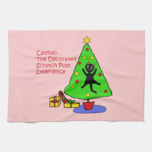 Catmas Experience Tea Towel