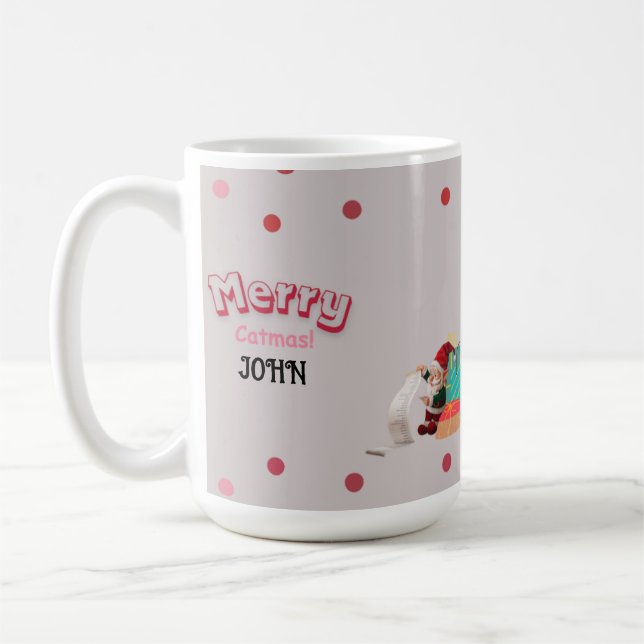 Catmas Mug (Left)
