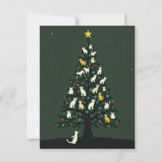 Catmas Tree – The Purrfect Holiday Greeting Card