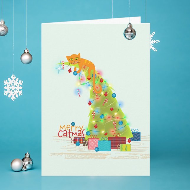 Catmus Tree Christmas Card (Creator Uploaded)