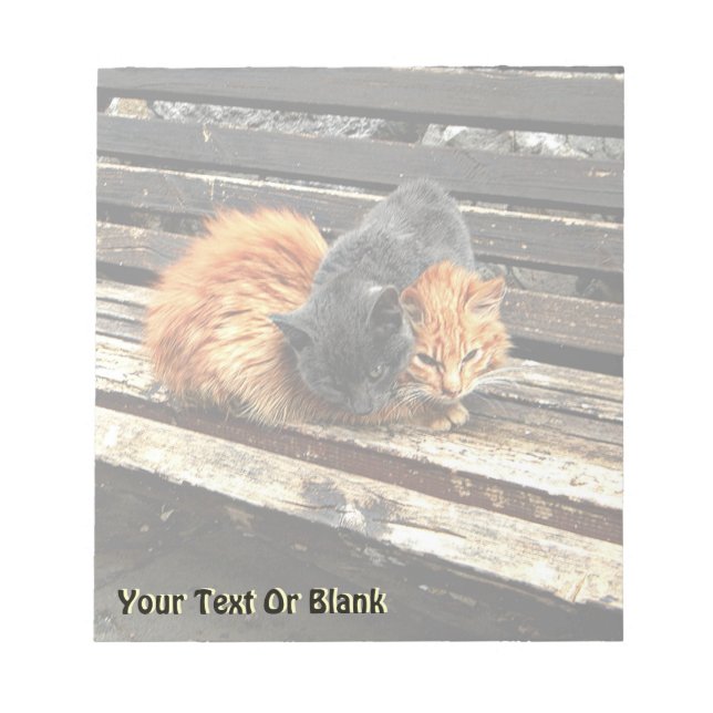 Catnap Cuties Notepad (Front)