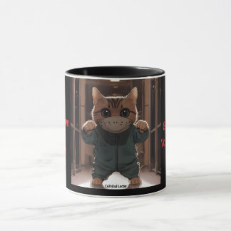 Catnibal Custom Name Halloween Cat Mug