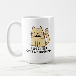 Catnip Cat Coffee Mug