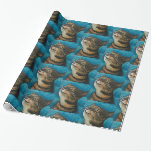 Catnip Cat Wrapping Paper