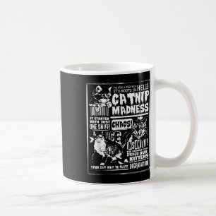 Catnip Madness Cute Kitten Cat Lover Gift For Cat Coffee Mug
