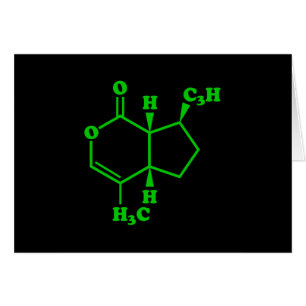 Catnip Nepetalactone Molecular Chemical Formula