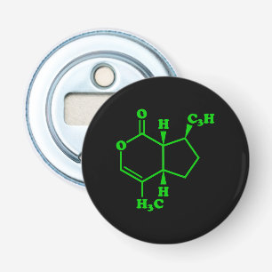 Catnip Nepetalactone Molecular Chemical Formula Bottle Opener