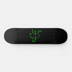 Catnip Nepetalactone Molecular Chemical Formula Skateboard