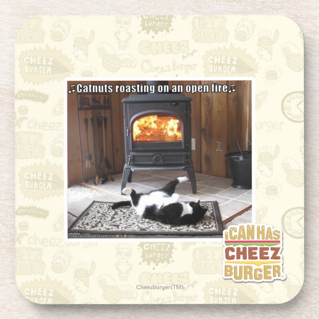 Catnuts roasting coaster (Front)