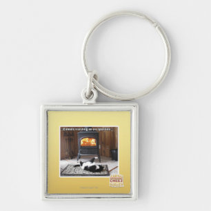 Catnuts roasting key ring