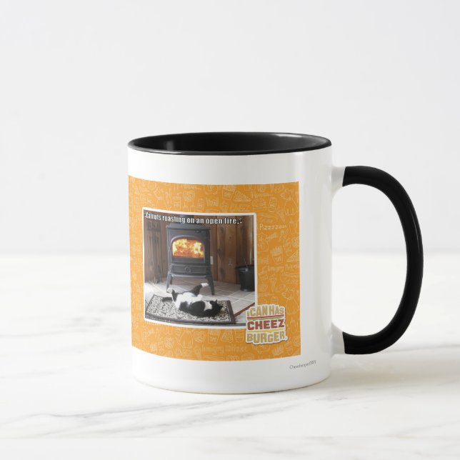 Catnuts roasting mug (Right)
