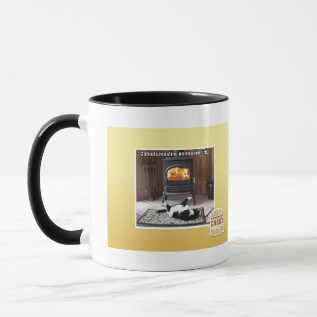 Catnuts roasting mug (Left)
