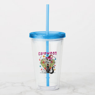 Catoween Halloween Acrylic Tumbler
