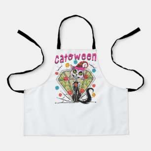 Catoween Halloween Apron
