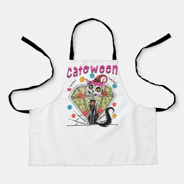 Catoween Halloween Apron (Front)