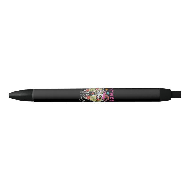 Catoween Halloween Black Ink Pen (Front)