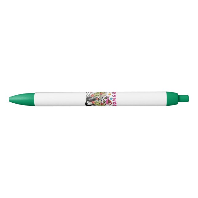 Catoween Halloween Black Ink Pen (Front)