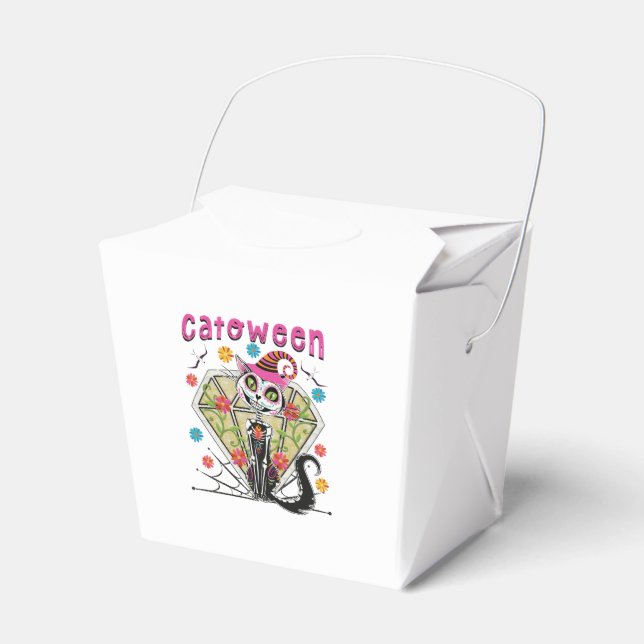 Catoween Halloween Favour Box (Front Side)
