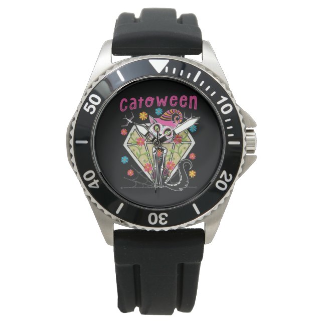 Catoween Halloween Watch (Front)