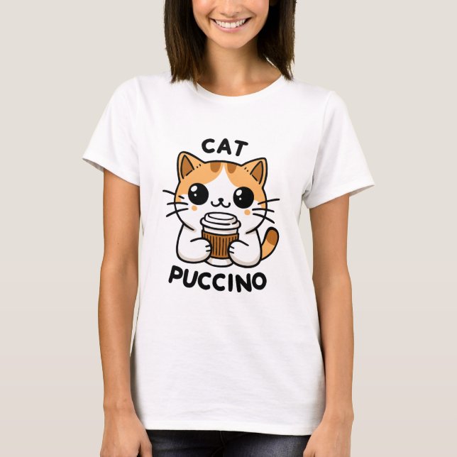 Catpuccino 2 T-Shirt (Front)