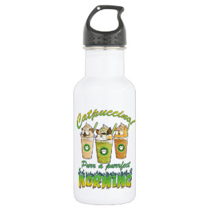 Catpuccino – Purr a Purrfect Morning Cute Cat 532 Ml Water Bottle