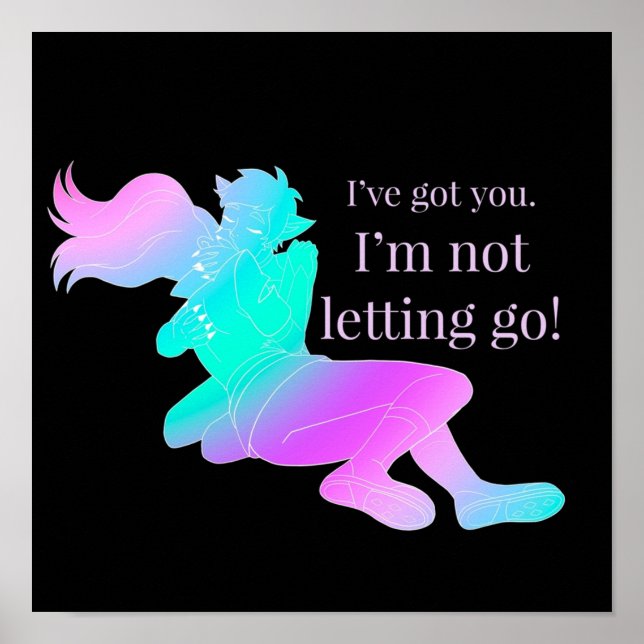 Catra and Adora  Catradora Shera Tshirt Poster (Front)