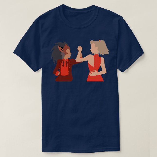 Catra and Adora Shera T-Shirt (Design Front)