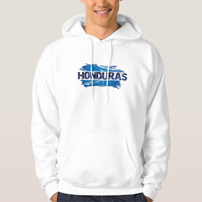 Catrachos, Honduras Flag, Honduran Flag, Flag colo Hoodie (Front)