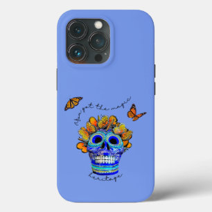 Catrina & Butterflies Day of the Dead iPhone 13 Pro Case