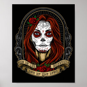 Catrina Day Of The Government Agencyd _ Camiseta Poster