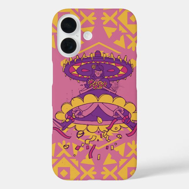 Catrina Piñata – Día de Muertos Celebration Case-Mate iPhone Case (Back)