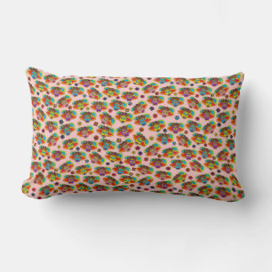 Catrina Sugar Skull Lumbar Cushion