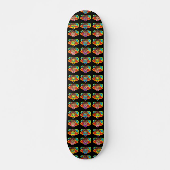 Catrina Sugar Skull Skateboard (Front)