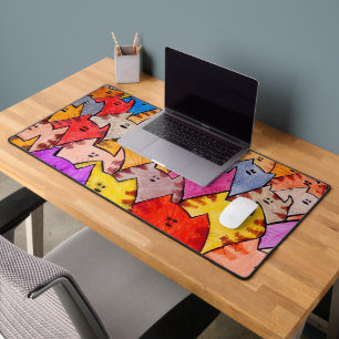 Cats 02 Desk Mat