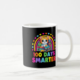 Cats 100th Day Of School Teacher 100 Days Smarter  Coffee Mug