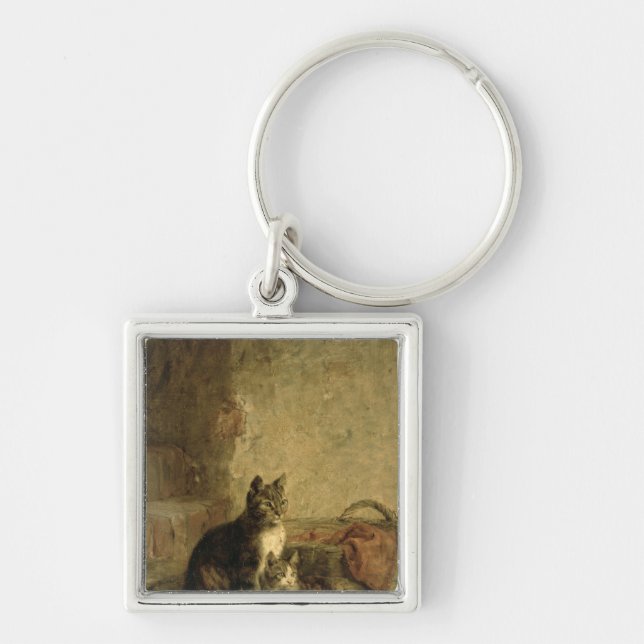 Cats, 1883 key ring (Front)