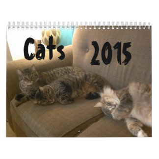 Cats 2015 Marlowe, Peepers & Gryphon Calendar
