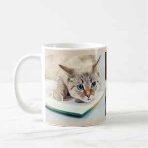 Cats 3 Custom Photos Cute Kitty Cats Lover Gift Coffee Mug
