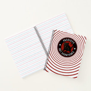 Cats Against Fascists Notebook