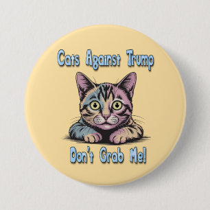 Cats Against Trump 7.5 Cm Round Badge