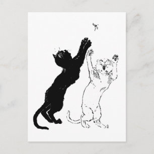 Cats, Alexandre Steinlen Postcard