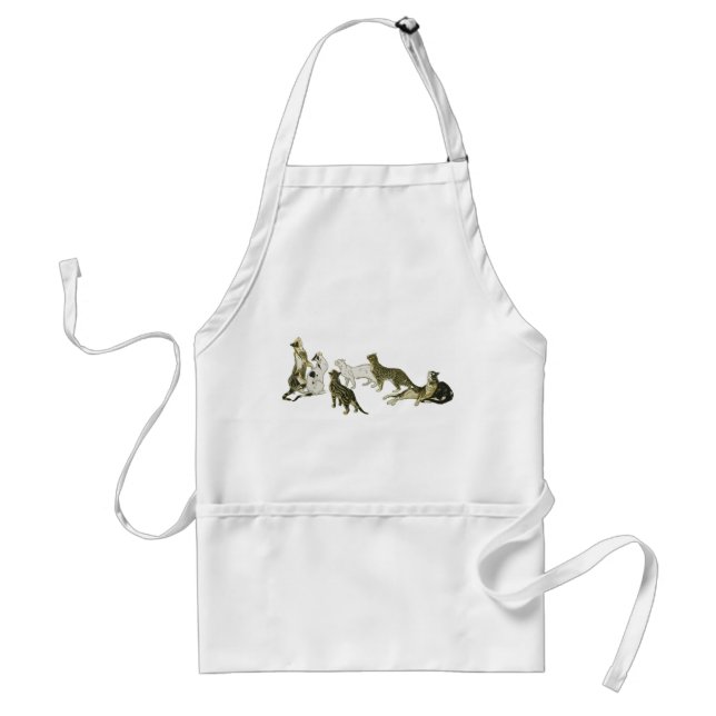 Cats, Alexandre Steinlen Standard Apron (Front)