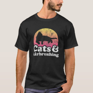 Cats And Airbrushing Men's Or Women's Cat And Airb T-Shirt