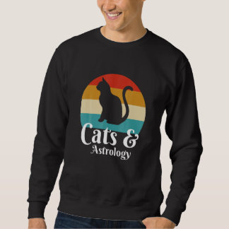 Cats And Astrology Sweatshirt