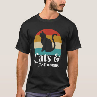 Cats And Astronomy T-Shirt