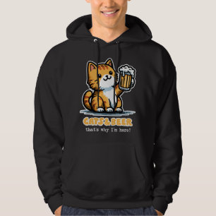 Cats and beer 2 hoodie