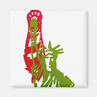 Cats and Cat Ladies for Kamala Harris magnet