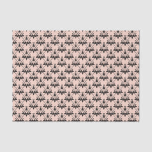Cats and Catnip Damask Look Pattern Tissue Paper