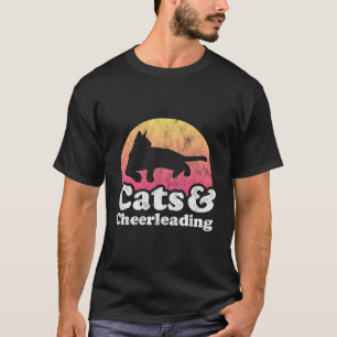 Cats And Cheerleading Men'S Or Women'S Cat And Che T-Shirt