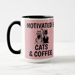 CATS AND COFFEE FUNNY HUMOR CAT COFFEE MUGS